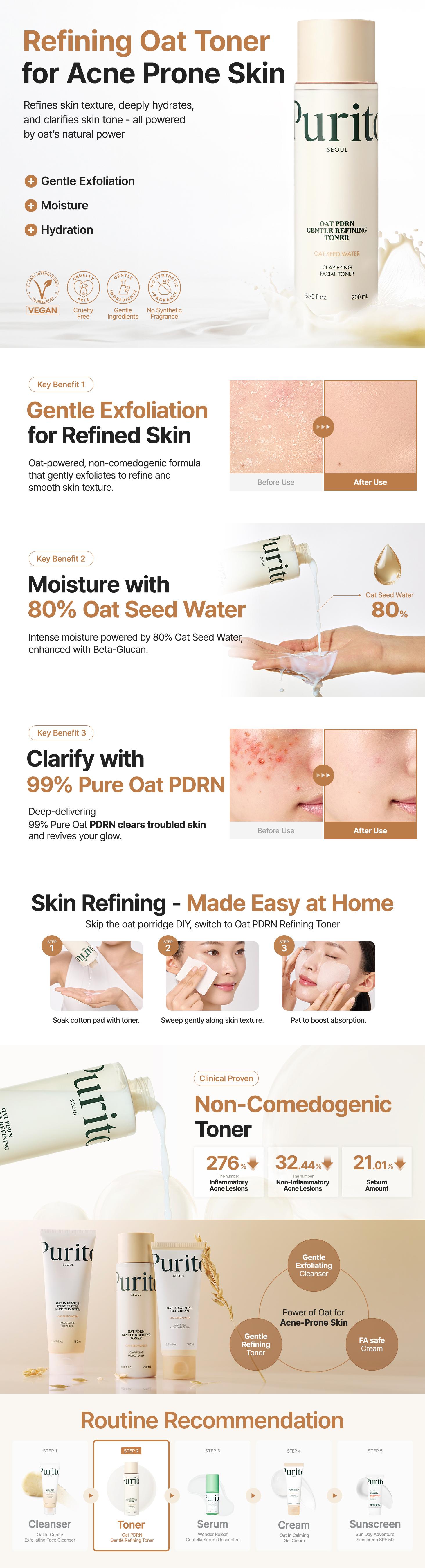 Oat PDRN Gentle Refining Toner