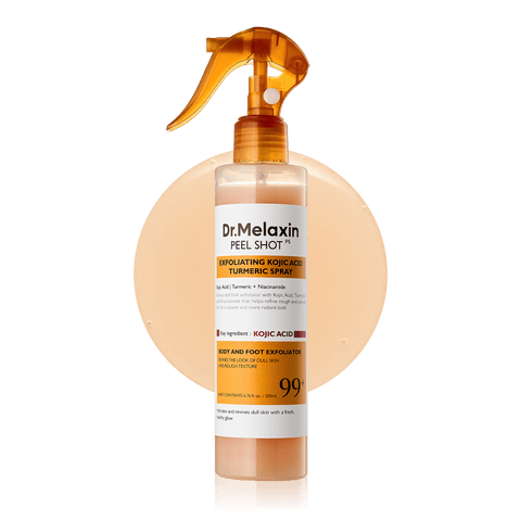 Global Peel Shot Kojic Acid Turmeric Body Spray
