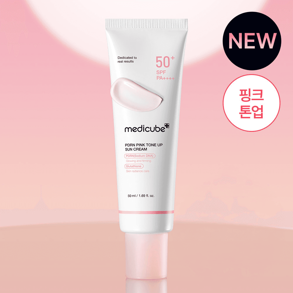 Medicube PDRN Pink Tone Up Sun Cream, view 3