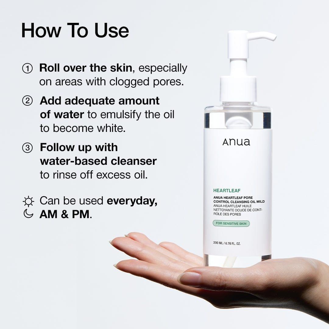 Anua Heartleaf Pore Control Cleansing Oil Mild - 200ml, view 4