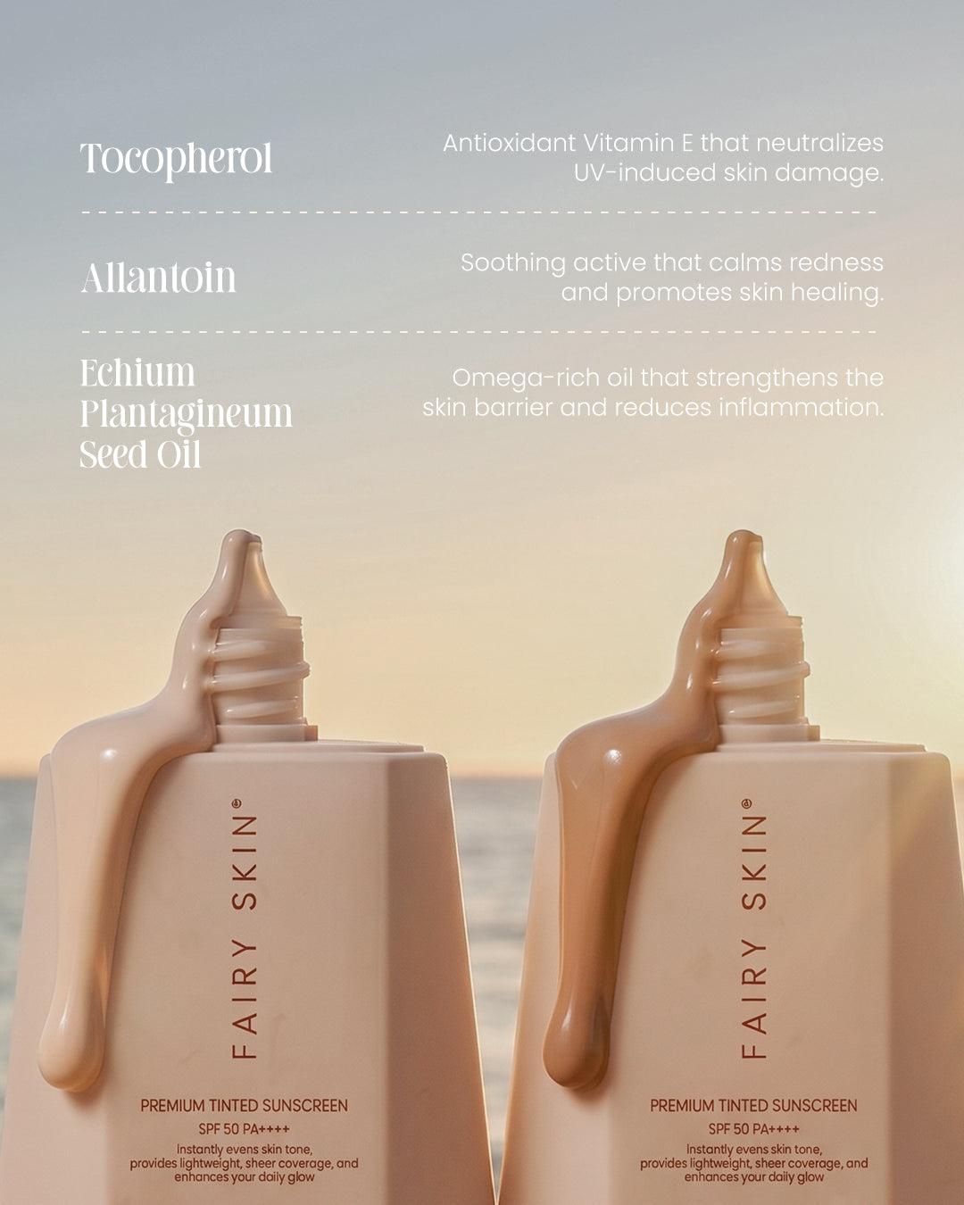 Fairy Skin Premium Tinted Sunscreen SPF50 PA, view 4